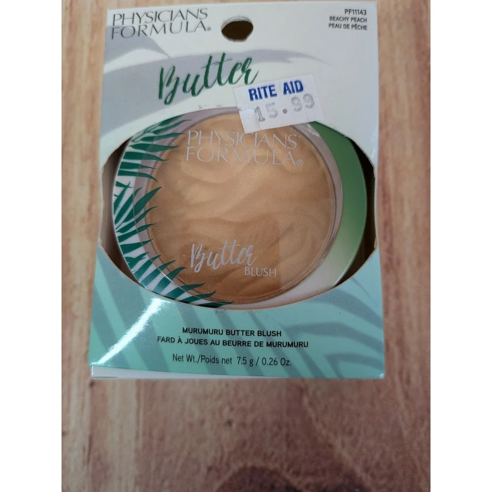 Physicians Formula Butter Blush Beachy Peach PF11143 Murumuru Butter Blush
